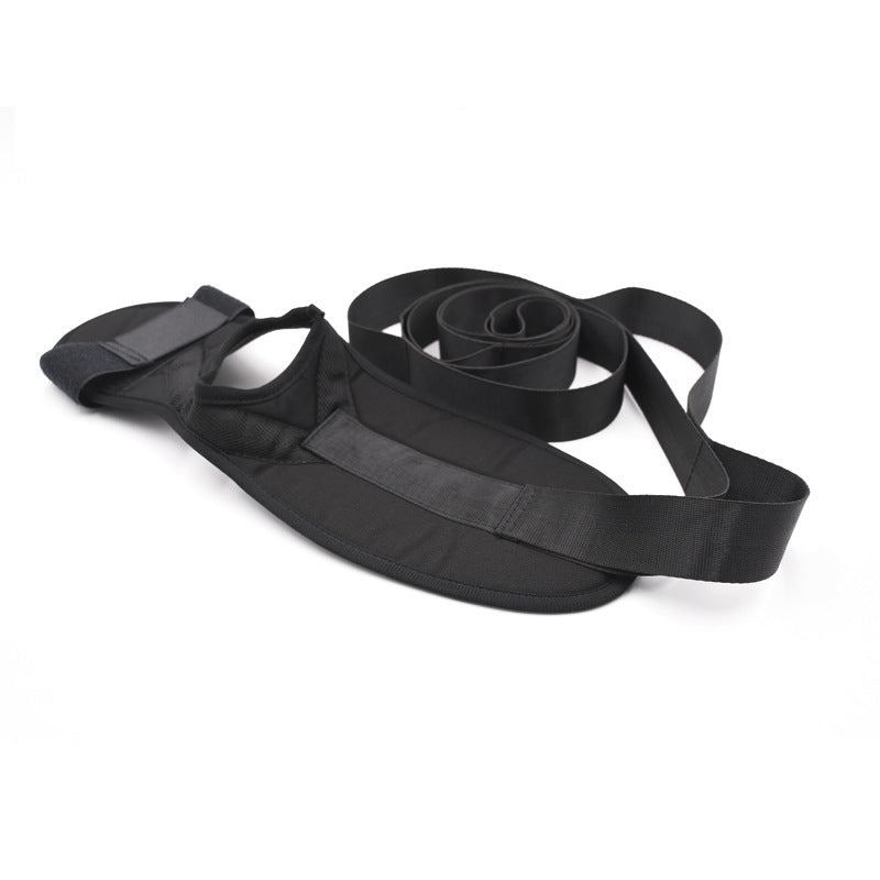 Yoga Stretcher Auxiliary Ligament Stretcher One-word Horse Stretching Rally Band Training Band Yoga Rope Fitness Rally