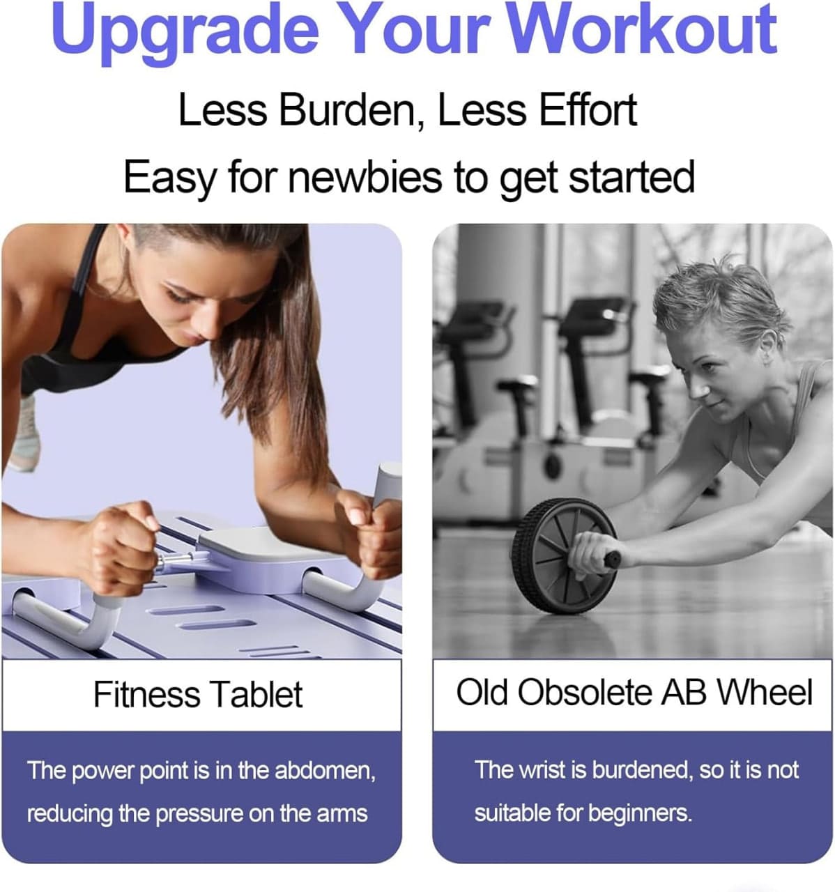 Foldable Home Fitness Exercise Board